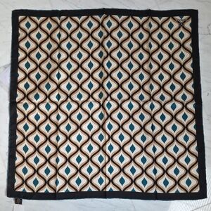 NWT Large Silk Square Scarf By VISSONA